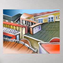 Psykisk labyrint poster