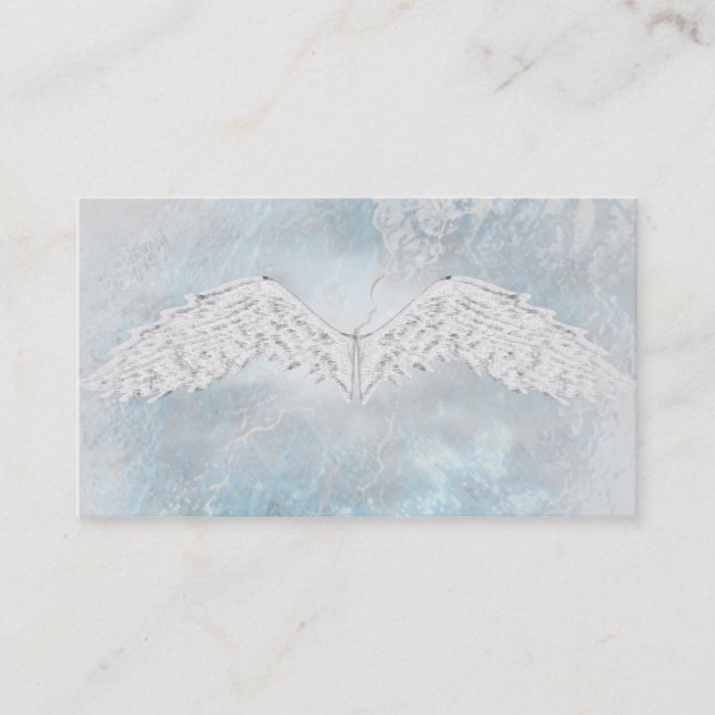 Psykisk medelandlig botemedel för Tarot Visitkort (Framsida)