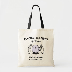 Psykisk-Medium Crystal Boll Tote Bag Tygkasse
