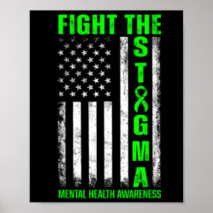 Psykisk medvetenhet om psykisk hälsa i kampen mot poster
