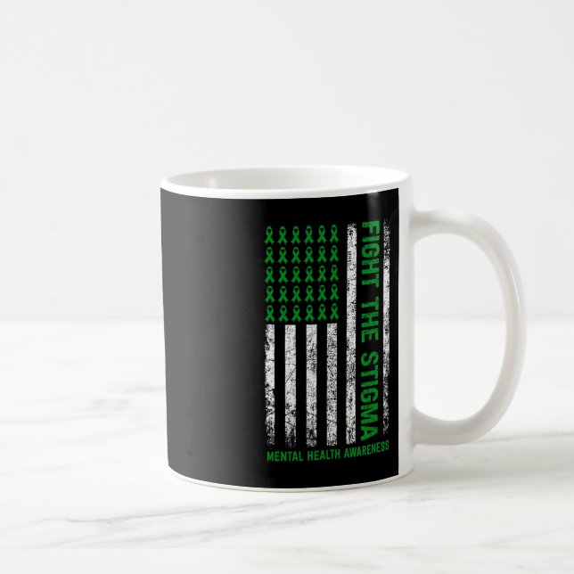 Psykisk medvetenhet om psykisk hälsa kaffemugg (Höger)