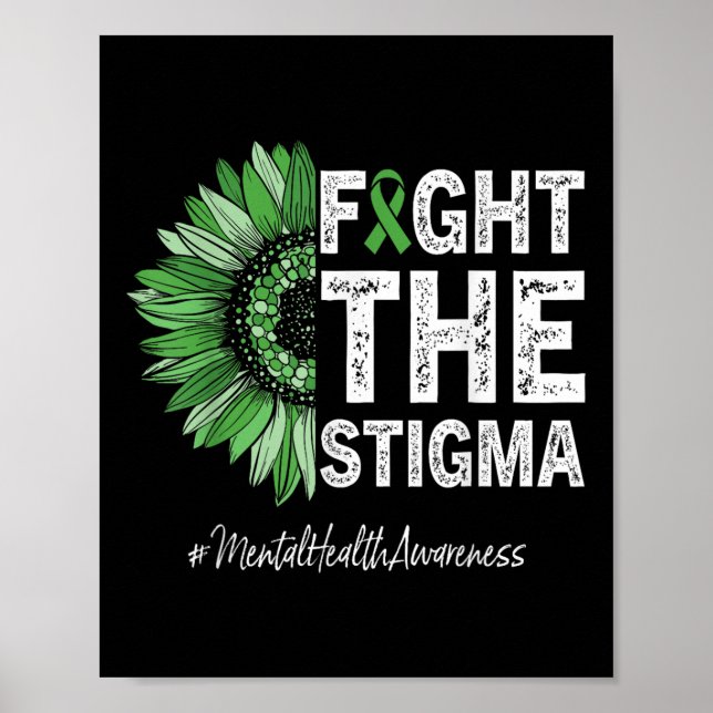 Psykisk medvetenhet om psykisk hälsa poster (Framsidan)