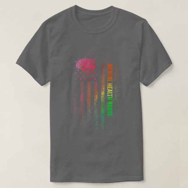 Psykisk sjuksköterska Rn 5162 2407 T Shirt (Design framsida)