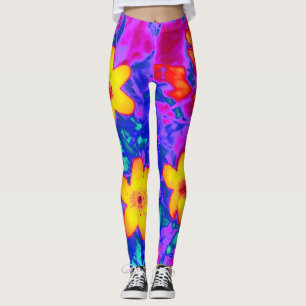 Psykiska blommor 4 leggings