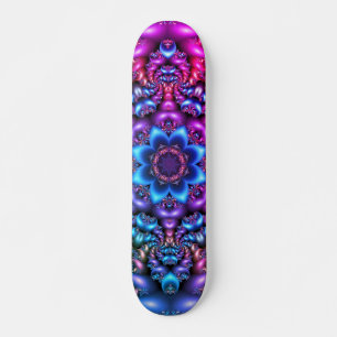 Psykiska blomsterskateboard mini skateboard bräda 18,5 cm