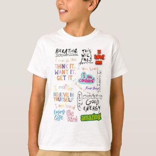 Psykiska hälsobekräftelser t shirt