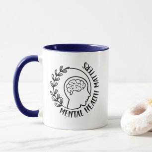 Psykiska hälsofrågor mugg