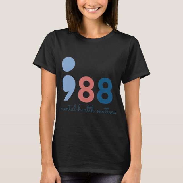 Psykiska hälsoproblem Awarenes för förebyggande av T Shirt (Framsida)