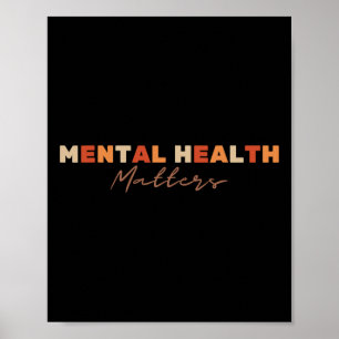 Psykiska hälsoproblem Depression Suicide Awarenes Poster