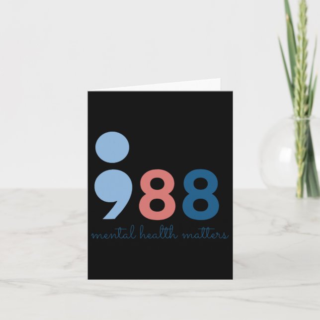 Psykiska hälsoproblem kort (Framsida)