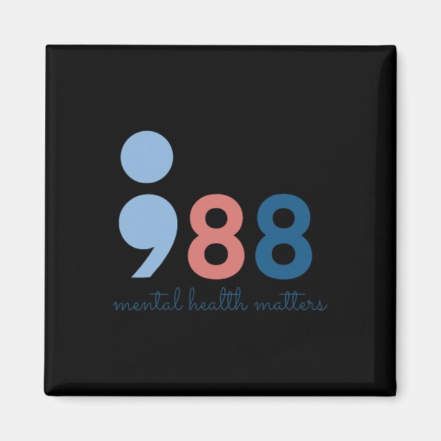 Psykiska hälsoproblem magnet (Framsidan)