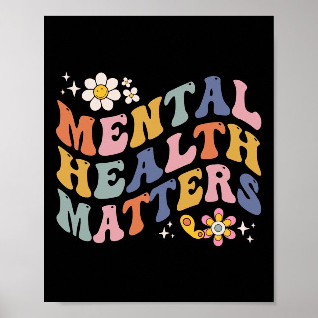 Psykiska hälsoproblem Människans hjärna Sjukdom Me Poster (Framsidan)