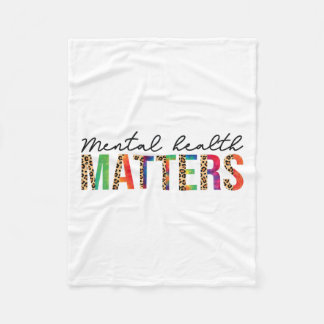 Psykiska hälsoproblem Människobin Sjukdom Awarene Fleecefilt