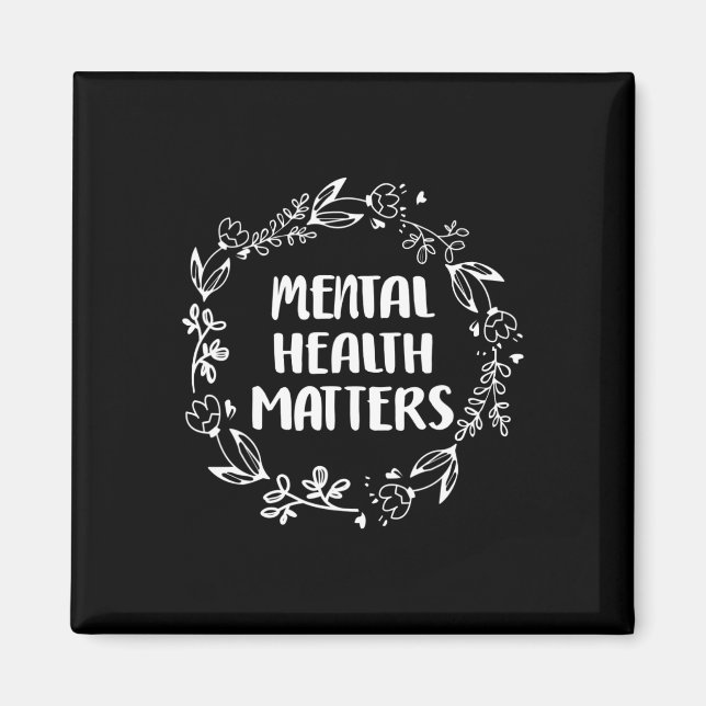 Psykiska hälsoproblem Medvetenhet Förebyggande av  Magnet (Framsidan)