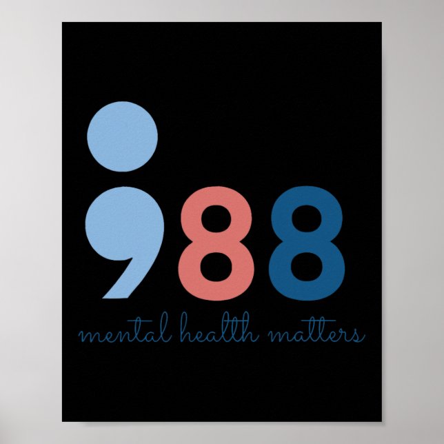 Psykiska hälsoproblem poster (Framsidan)