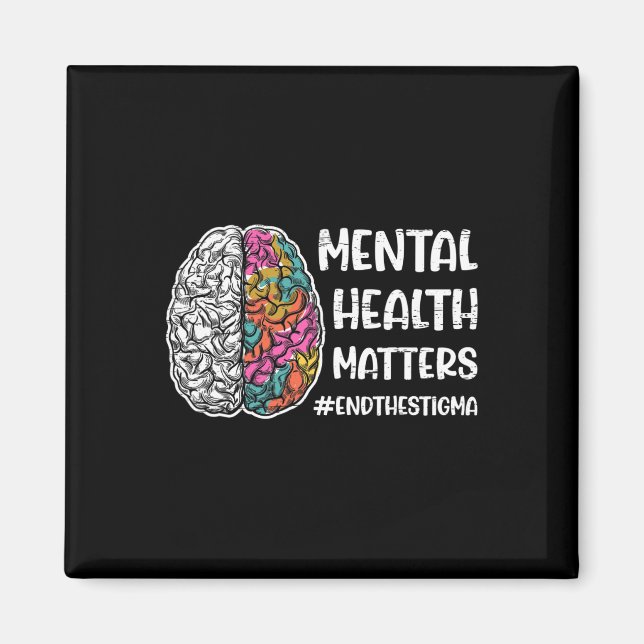 Psykiska hälsoproblem Psykiska Psykiska  Magnet (Framsidan)