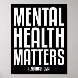 Psykiska hälsoproblem sätter stopp för psykisk häl poster