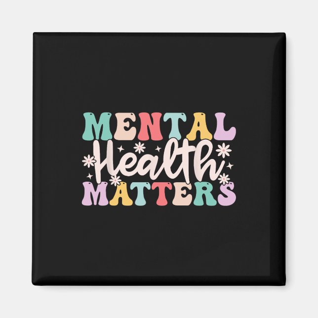 Psykiska hälsoproblem stoppar Stigma 1 Magnet (Framsidan)