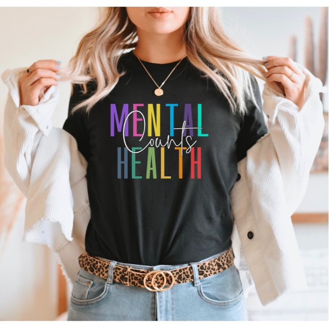 Psykiska hälsoräknare t shirt (Skapare uppladdad)