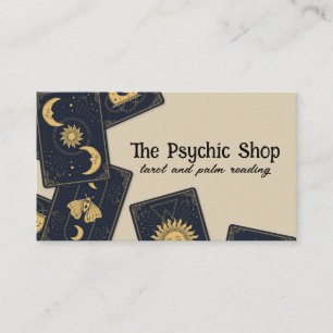 Psykiska Handflatan- och Tarot Card-läsare Visitkort