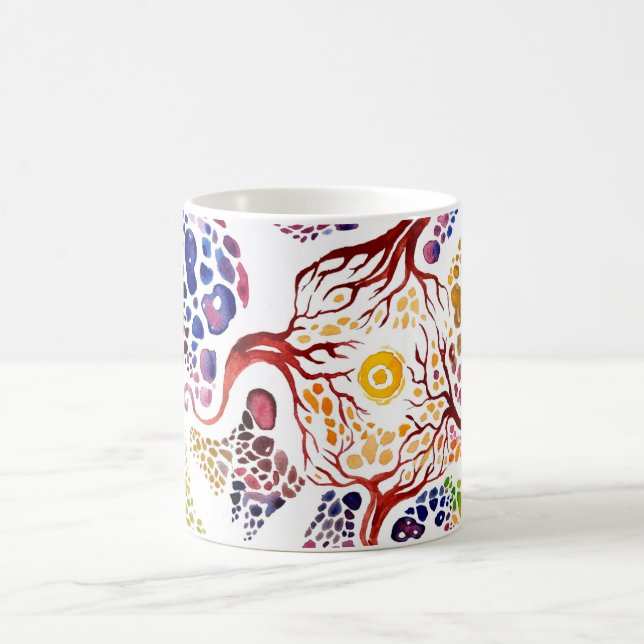 Psykiska kontra alkohol kaffemugg (Center)