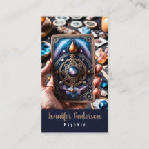 Psykiska medelstora Affärskort