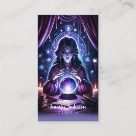 Psykiska medelstora Affärskort Visitkort