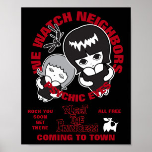 Psykiska Ögon Live Poster