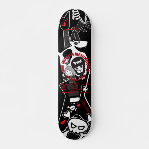 Psykiska Ögon Live Speciell Mini Skateboard Bräda 18,5 Cm