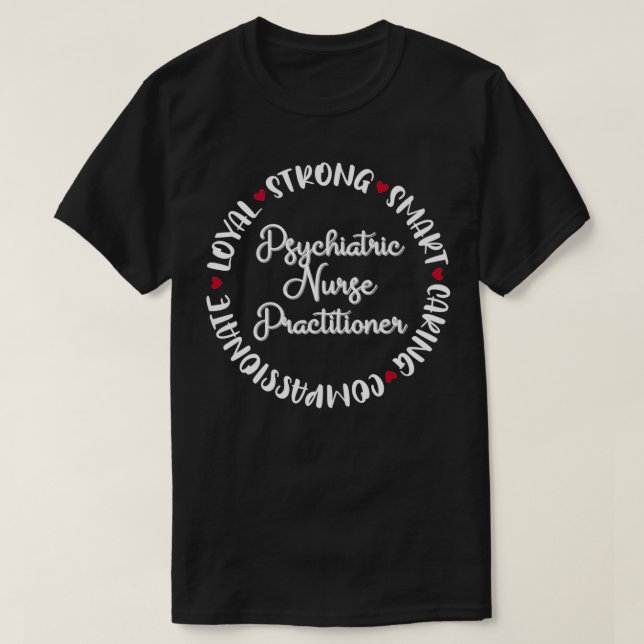 Psykiska sjuksköterskor Gifts sjuksköterska Medica T Shirt (Design framsida)