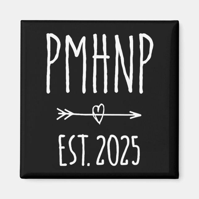 Psykiska sjuksköterskor Pmhnp Studenten 20 Magnet (Framsidan)