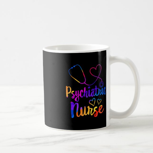 Psykiska sjuksköterskor Vecka RN Mental Health Nur Kaffemugg (Höger)