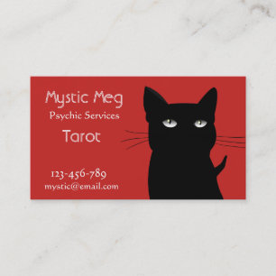 Psykiska tjänster, tarot-, förmögenhets- eller  visitkort