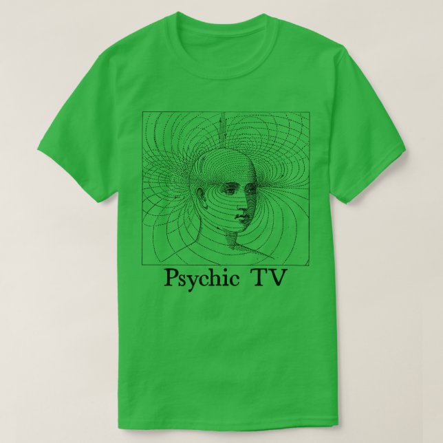 Psykiska TV Fläkt Art Design 2 T Shirt (Design framsida)