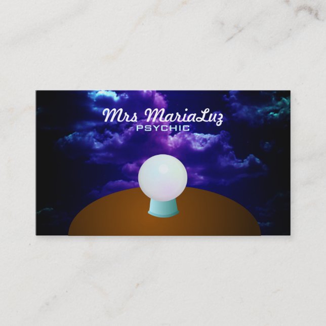 Psykiska visitkortar visitkort (Framsida)