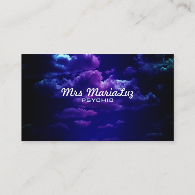 Psykiska visitkortar visitkort (Framsida)