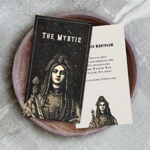 Psykiskt medium, beck, mystiskt Affärskort Visitkort