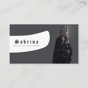 Psykiskt medium och Clairvoyant Visitkort