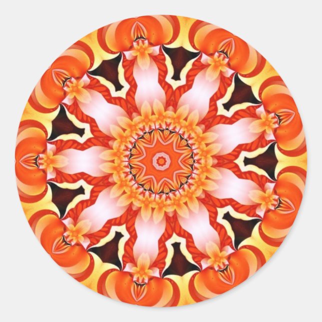 Psyklistermärken #022 runt klistermärke (Framsida)