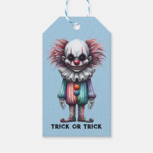 Psyko Clown - Trick eller Trick Presentetikett