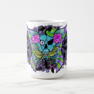 Psyko-Daizie Skull & Roses Mugg