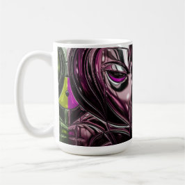 Psykochromiska Ansikten Kaffemugg