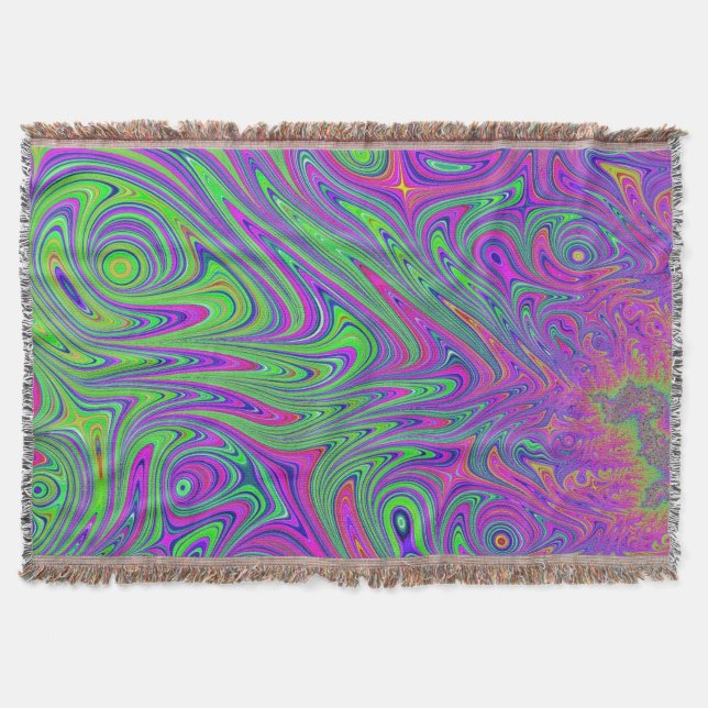 psykodelic struktur filt (Framsidan)