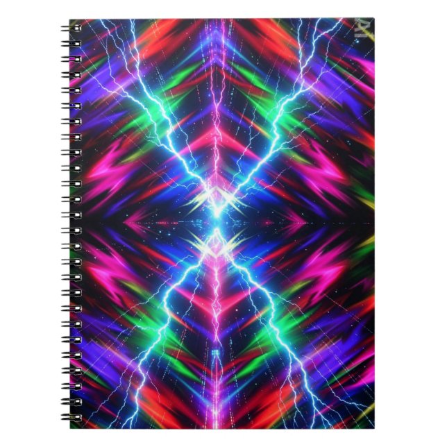 Psykodelik Notebook av Psyko-Daizie Anteckningsbok (Framsidan)
