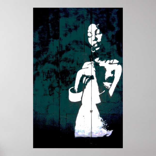 psykodelisk graffiti Skriv ut Poster (Framsidan)