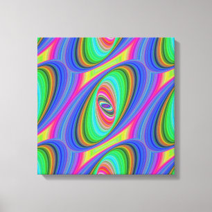 Psykodelisk hypnos inslagen canvas