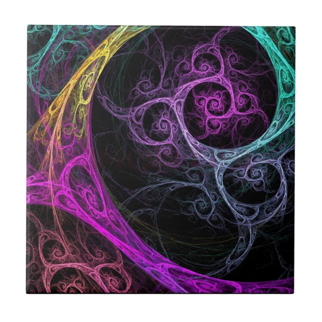 Psykodelisk Kakelplatta (Framsidan)