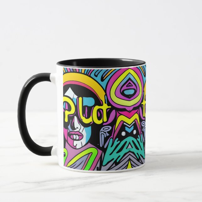 PSYKODELISKT MUGG (Vänster)