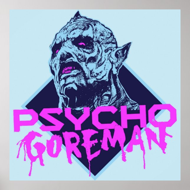 psykogoreman poster (Framsidan)