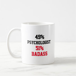Psykolog Badass Kaffemugg